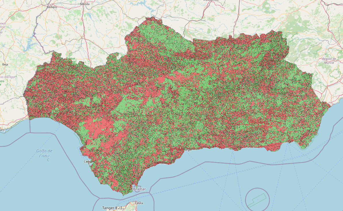 REDIAM. WMS Mapa De Usos Y Coberturas Vegetales Del Suelo De Andalucía ...